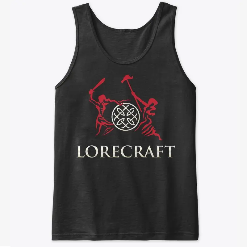 LoreCraft Logo - Tank Tops