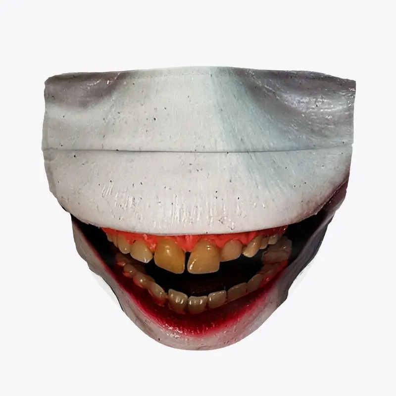 Jeff the Killer face mask and neck gator