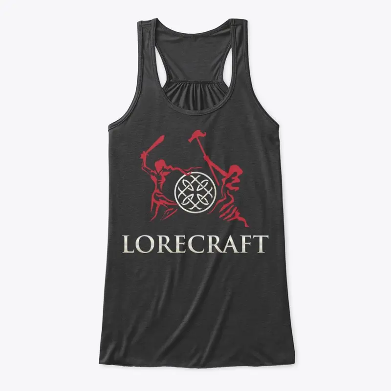 LoreCraft Logo - Tank Tops